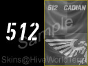 512th Cadian Orbital Defence badge and banner