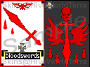 The two Blood Sword banners