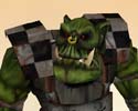 Goff Ork Nob with chekered shoulder pads