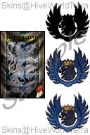 Grey Lions badges and banners